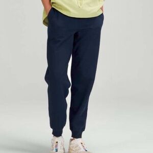 Lululemon Scuba High-Rise French Terry Jogger, True Navy, Size 4
